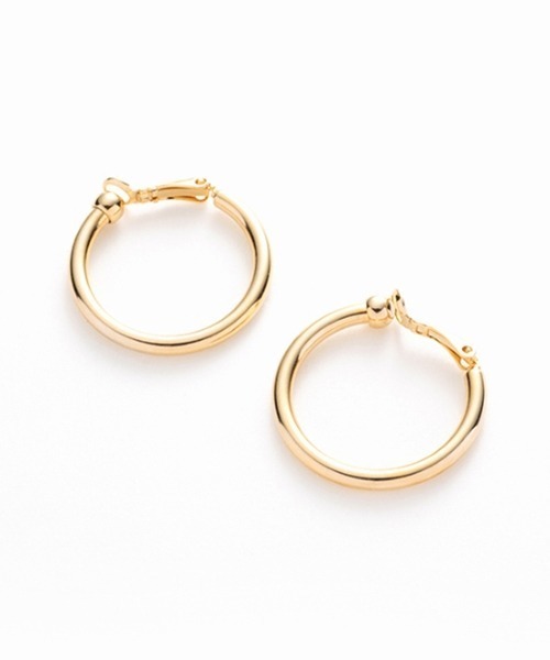 LAPUIS（ラピュイ）の「【Authentic Japan Made】Lapuis（ラピュイ）HASAMIパーツイヤリング（イヤリング・レディース・グレー/オフホワイト/ベージュ・FREE）」の8枚目の写真