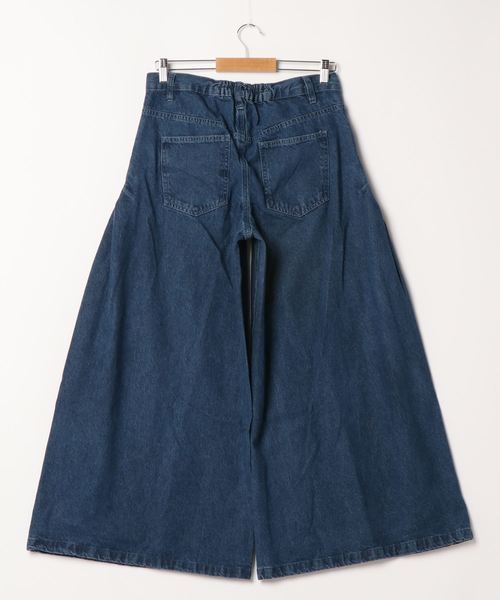 Fashion Letter（ファッションレター）の「ロング丈デニムバギーパンツ（デニムパンツ・レディース・ネイビー/ブルー・M/L）」の20枚目の写真