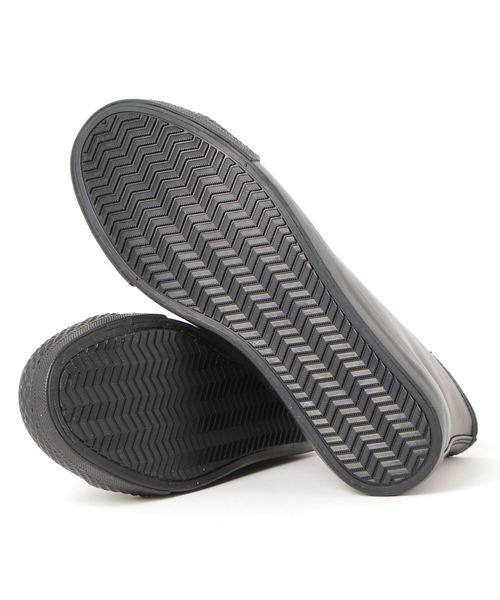 WEGO(ウィゴー)の「WEGO/フェイクレザーハイカットスニーカー(スニーカー・メンズ・ブラック・MEDIUM/LARGE/SMALL)」の4枚目の写真