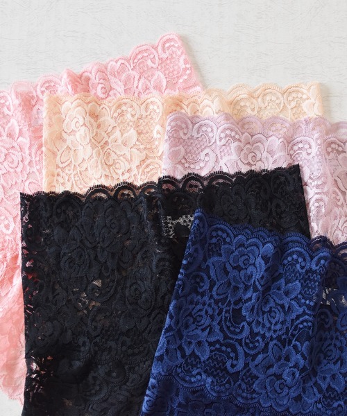 セール】総レースウエスト丈深めショーツ（ショーツ）｜Lace