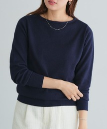 Pierrot（ピエロ）の「ネックが選べるプレミアムカシミヤタッチニット（ニット/セーター）」