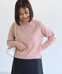 Pierrot（ピエロ）の「ネックが選べるプレミアムカシミヤタッチニット（ニット/セーター）」