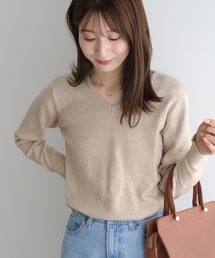 Pierrot | ネックが選べるもっちりカシミアタッチニット(ニット/セーター)