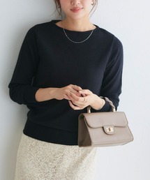 Pierrot | ネックが選べるプレミアムカシミヤタッチニット(ニット/セーター)