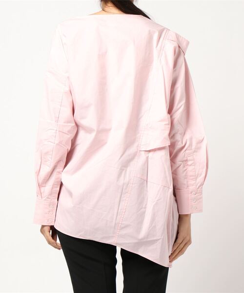 STAIR（ステア）の「【W】【it】【JB2】【STAIR】レイヤードデザインシャツ（シャツ/ブラウス・レディース・ピンク・F）」の3枚目の写真