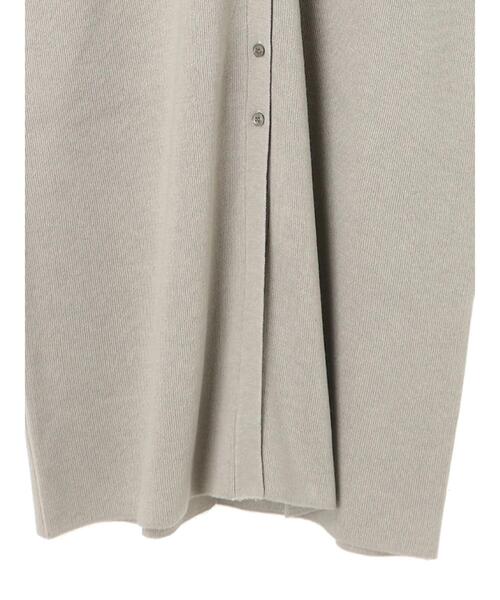 AMERICAN HOLIC（アメリカンホリック）の「フロントボタンロングカーディガン（カーディガン/ボレロ・レディース・ブラック/グレイッシュベージュ/DK.Gray・FREE）」の19枚目の写真