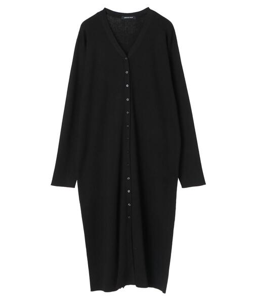 AMERICAN HOLIC（アメリカンホリック）の「フロントボタンロングカーディガン（カーディガン/ボレロ・レディース・ブラック/グレイッシュベージュ/DK.Gray・FREE）」の22枚目の写真