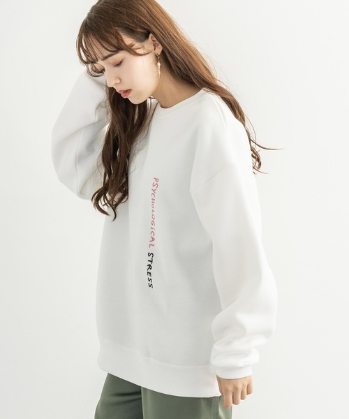 Mark Gonzales(マーク・ゴンザレス)の「Mark Gonzales 別注 ビッグシルエット バックプリント 裏起毛 クルーネックスウェットトレーナー(スウェット・メンズ・ブラック/ベージュ/ブラウン/グレー/オフホワイト/グリーン/ブルー/ベージュ系その他/ブラック系その他/ブラウン系その他/グリーン系その他/グレー系その他/ホワイト系その他/ブルー系その他/ベージュ系その他2/ブラック系その他2/ブラウン系その他2/グリーン系その他2/グレー系その他2/ホワイト系その他2/ブルー系その他2・M/L/XL)」の3枚目の写真