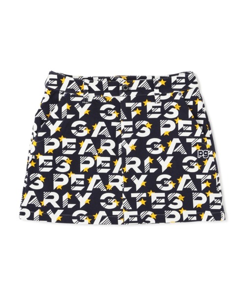 PEARLY GATES パーリーゲイツ ロゴ総柄プリント ストレッチスカート PEARLY GATES（パーリーゲイツ）の「【PEARLY GATES】イニシャル