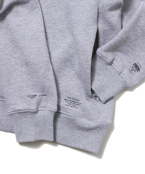 CRIMIE(クライミー)の「SWEAT BOX LOGO CREW NECK(スウェット・メンズ・ヘザーグレー/ブラック・XL/S/M/XXL/L)」の18枚目の写真