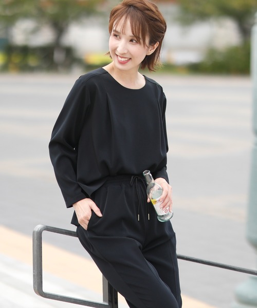パンツドレス ワンピース ドレス セットアップ ワイドパンツストレッチセレモニーロング丈フォーマル結婚式対応
