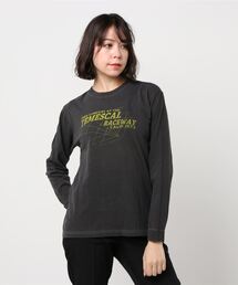 GOOD ROCK SPEED | GOOD ROCK SPEED (グッドロックスピード) 別注ピグメント ロックグラフィック ロンT (ウィメンズ/ユニセックス）(Tシャツ/カットソー)