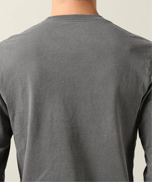 SAVE KHAKI UNITED(セーブカーキユナイテッド)の「SAVE KHAKI UNITED L/S POCKET TEE(Tシャツ/カットソー・メンズ・ホワイト/ブラック/クリアブルー/アーミー・SMALL/MEDIUM/X-SMALL)」の11枚目の写真