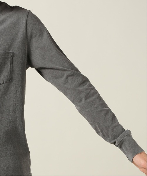 SAVE KHAKI UNITED(セーブカーキユナイテッド)の「SAVE KHAKI UNITED L/S POCKET TEE(Tシャツ/カットソー・メンズ・ホワイト/ブラック/クリアブルー/アーミー・SMALL/MEDIUM/X-SMALL)」の12枚目の写真