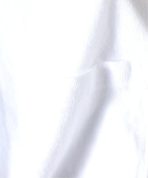 SAVE KHAKI UNITED(セーブカーキユナイテッド)の「SAVE KHAKI UNITED L/S POCKET TEE(Tシャツ/カットソー・メンズ・ホワイト/ブラック/クリアブルー/アーミー・SMALL/MEDIUM/X-SMALL)」の18枚目の写真