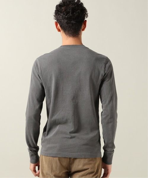 SAVE KHAKI UNITED(セーブカーキユナイテッド)の「SAVE KHAKI UNITED L/S POCKET TEE(Tシャツ/カットソー・メンズ・ホワイト/ブラック/クリアブルー/アーミー・SMALL/MEDIUM/X-SMALL)」の9枚目の写真