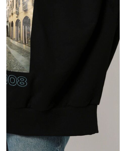 jouetie（ジュエティ）の「タートルレイヤードBIGプルオーバー（スウェット・レディース・オフホワイト/ブラック/ライトブルー・MEDIUM）」の22枚目の写真