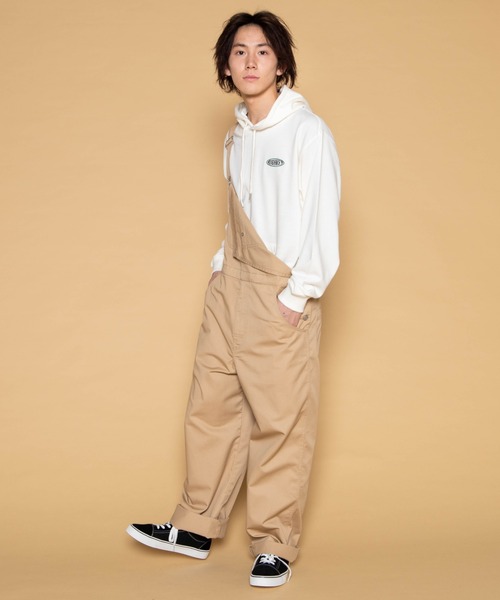 WEGO（ウィゴー）の「WEGO/ロゴ刺繍プルパーカー（パーカー・メンズ・オフホワイト/ダークグリーン・LARGE/MEDIUM/SMALL）」の19枚目の写真
