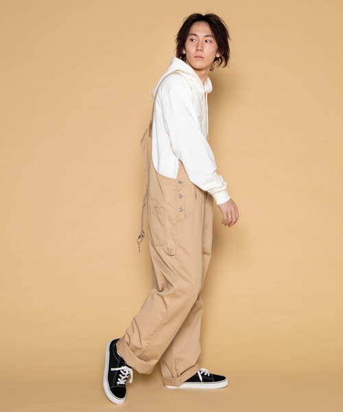 WEGO（ウィゴー）の「WEGO/ロゴ刺繍プルパーカー（パーカー・メンズ・オフホワイト/ダークグリーン・LARGE/MEDIUM/SMALL）」の12枚目の写真