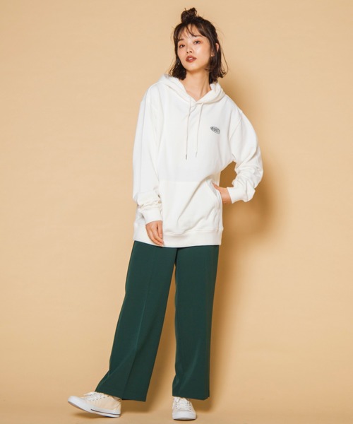 WEGO（ウィゴー）の「WEGO/ロゴ刺繍プルパーカー（パーカー・メンズ・オフホワイト/ダークグリーン・LARGE/MEDIUM/SMALL）」の17枚目の写真