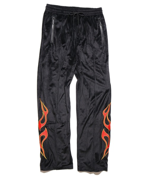 ADANS（アダンス）の「ADANS/アダンス YANKEE PANTS ベロア イージートラックパンツ(セットアップ対応)（その他パンツ・メンズ・ブラック・S/M）」の13枚目の写真