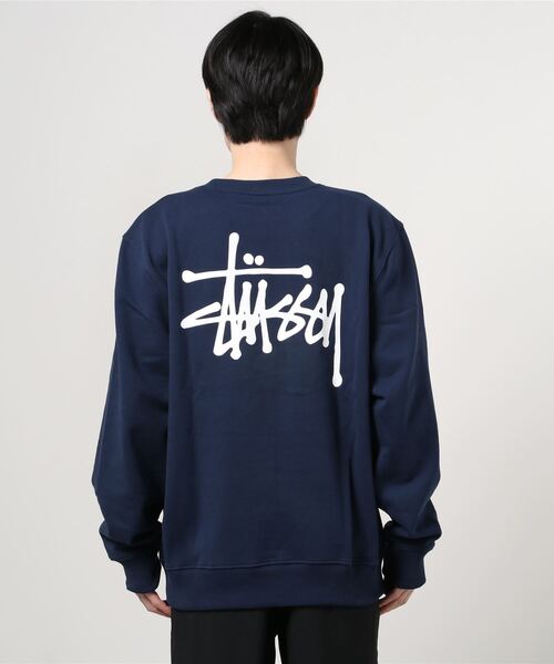 STUSSY(ステューシー)の「Basic Stussy Crew(スウェット・メンズ・ホワイト/アッシュグレー/ブラック/ネイビー/レッド/イエロー系その他・SMALL/MEDIUM/LARGE/X-LARGE)」の14枚目の写真
