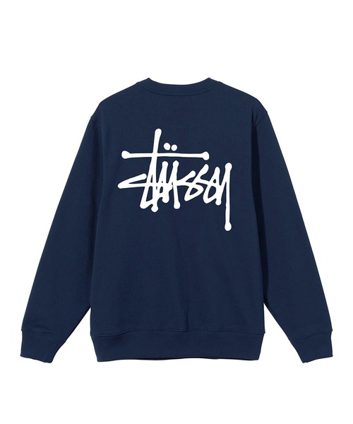 STUSSY(ステューシー)の「Basic Stussy Crew(スウェット・メンズ・ホワイト/アッシュグレー/ブラック/ネイビー/レッド/イエロー系その他・SMALL/MEDIUM/LARGE/X-LARGE)」の4枚目の写真