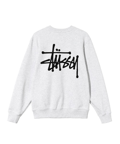 STUSSY(ステューシー)の「Basic Stussy Crew(スウェット・メンズ・ホワイト/アッシュグレー/ブラック/ネイビー/レッド/イエロー系その他・SMALL/MEDIUM/LARGE/X-LARGE)」の3枚目の写真