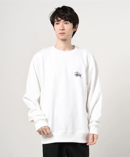 STUSSY(ステューシー)の「Basic Stussy Crew(スウェット・メンズ・ホワイト/アッシュグレー/ブラック/ネイビー/レッド/イエロー系その他・SMALL/MEDIUM/LARGE/X-LARGE)」の20枚目の写真