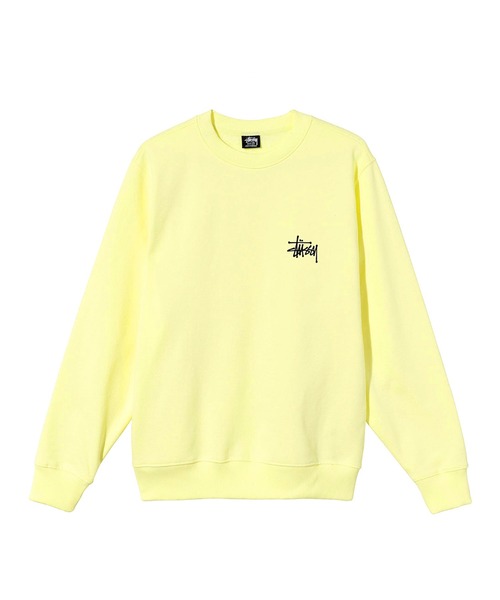 STUSSY(ステューシー)の「Basic Stussy Crew(スウェット・メンズ・ホワイト/アッシュグレー/ブラック/ネイビー/レッド/イエロー系その他・SMALL/MEDIUM/LARGE/X-LARGE)」の11枚目の写真