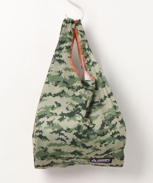 GERRY(ジェリー)の「【完売】《GERRY》メッシュ コンパクトバッグ(エコバッグ/サブバッグ・レディース・ブラック/カーキ・FREE)」の1枚目の写真