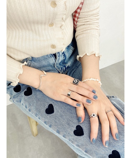 JUMELLE（ジュメロ）の「サイドハートデニムパンツ（デニムパンツ・レディース・ブルー・SMALL/MEDIUM）」の17枚目の写真