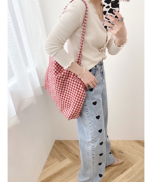 JUMELLE（ジュメロ）の「サイドハートデニムパンツ（デニムパンツ・レディース・ブルー・SMALL/MEDIUM）」の18枚目の写真