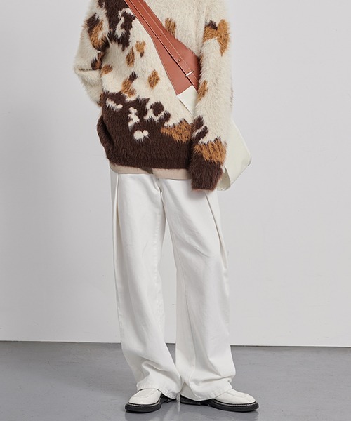 chuclla（チュクラ）の「【chuclla】【2021/SS】Wrap tuck design wh-denim chw1468（その他パンツ・レディース・ホワイト・L/S/M）」の8枚目の写真