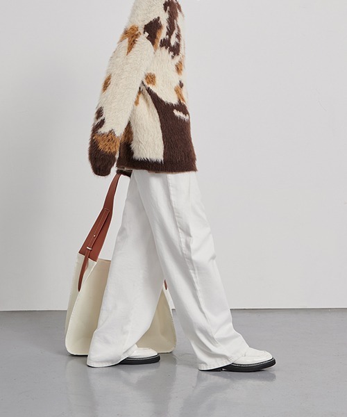 chuclla（チュクラ）の「【chuclla】【2021/SS】Wrap tuck design wh-denim chw1468（その他パンツ・レディース・ホワイト・L/S/M）」の12枚目の写真