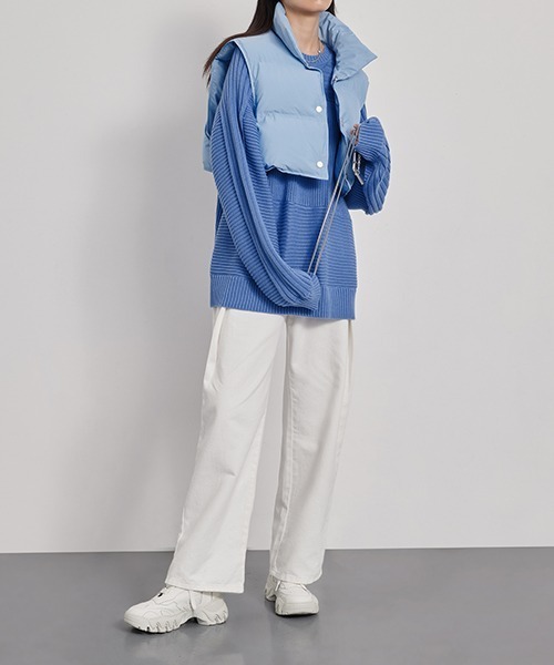 chuclla（チュクラ）の「【chuclla】【2021/SS】Wrap tuck design wh-denim chw1468（その他パンツ・レディース・ホワイト・L/S/M）」の15枚目の写真