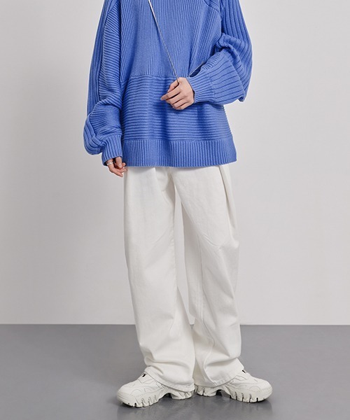 chuclla（チュクラ）の「【chuclla】【2021/SS】Wrap tuck design wh-denim chw1468（その他パンツ・レディース・ホワイト・L/S/M）」の18枚目の写真