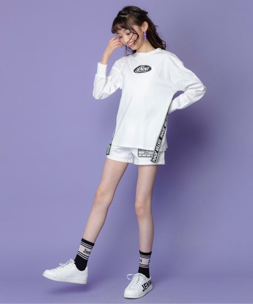 SISTER JENNI（SISTER JENNI）の「ビッグロゴスニーカー（スニーカー・キッズ・ブラック/オフホワイト/その他・20cm/22cm/21cm/23cm/24cm）」の4枚目の写真