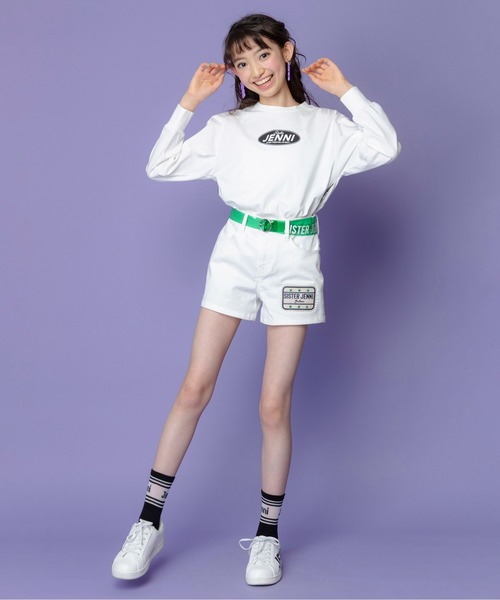 SISTER JENNI（SISTER JENNI）の「ビッグロゴスニーカー（スニーカー・キッズ・ブラック/オフホワイト/その他・20cm/22cm/21cm/23cm/24cm）」の8枚目の写真