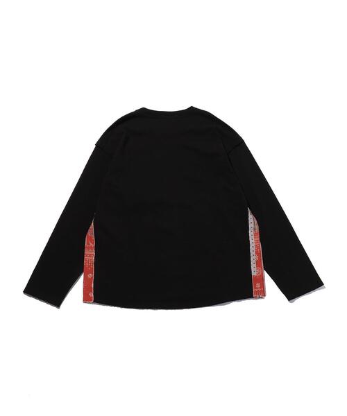 FACCIES（ファチーズ）の「＜FACCIES＞ SIDE SLIT LS/カットソー（Tシャツ/カットソー・メンズ・ブラック/ホワイト・FREE）」の8枚目の写真