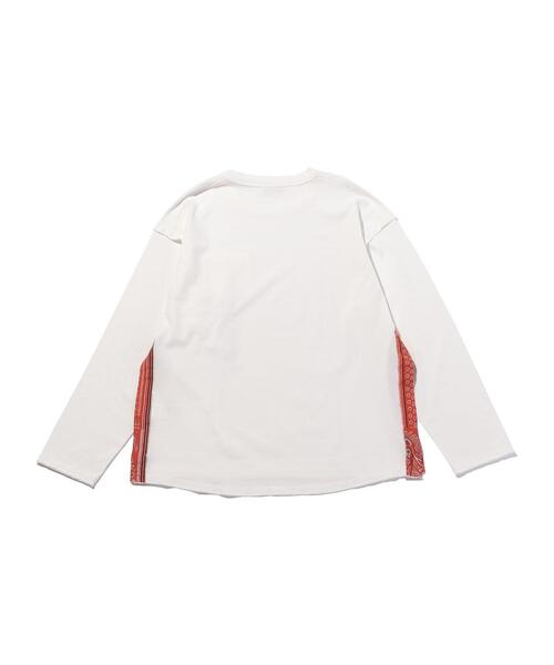 FACCIES（ファチーズ）の「＜FACCIES＞ SIDE SLIT LS/カットソー（Tシャツ/カットソー・メンズ・ブラック/ホワイト・FREE）」の14枚目の写真