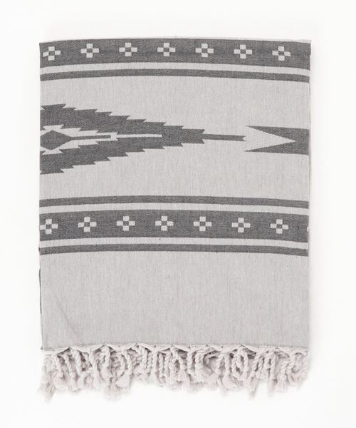 SLOW TIDE（スロータイド）の「SLOWTIDE/スロータイド　FILMORE BLANKET タオル（タオル・メンズ・ナチュラル・FREE）」の1枚目の写真