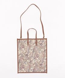 Te chichi | ペイズリー柄＆ブロックギンガムTOTE(トートバッグ)