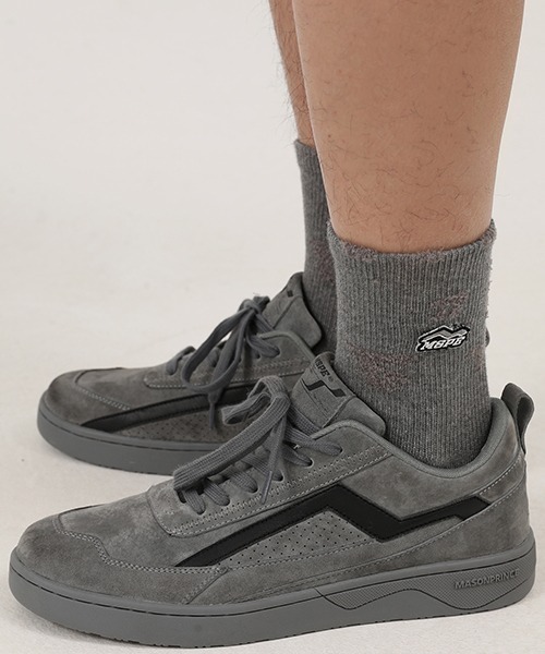 MASONPRINCE（メイソンプリンス）の「【MASONPRINCE】5 color brand logo socks WZ2022（ソックス/靴下・メンズ・ブラウン/グレー/グリーン/ホワイト/ブラック・FREE）」の7枚目の写真