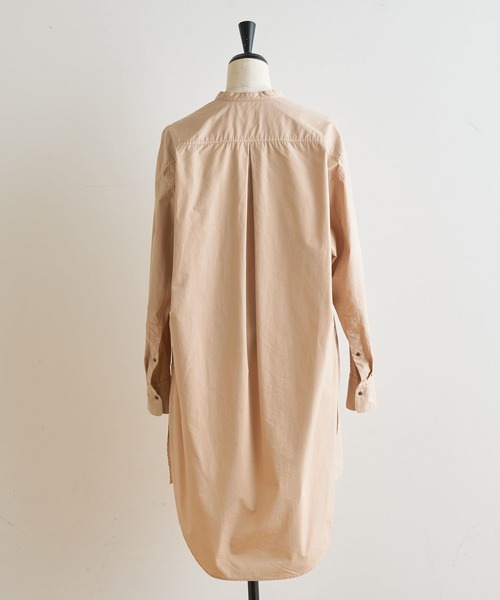 BEARDSLEY（ビアズリー）の「製品染めロングシャツ（シャツ