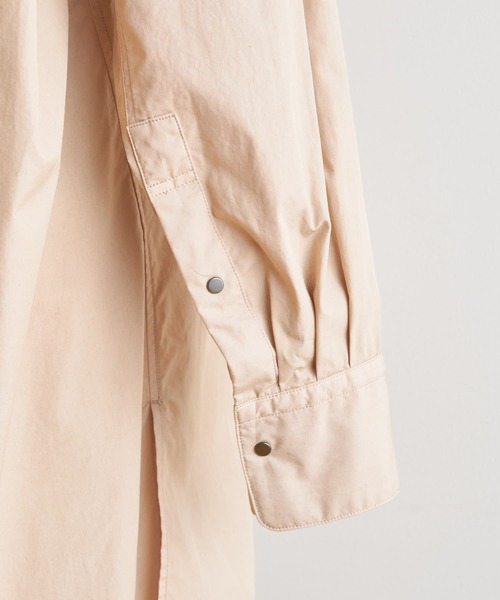BEARDSLEY（ビアズリー）の「製品染めロングシャツ（シャツ