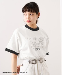 RASVOA | Banksy's GraffitiビッグＴ／Art Angel Hearts(Tシャツ/カットソー)