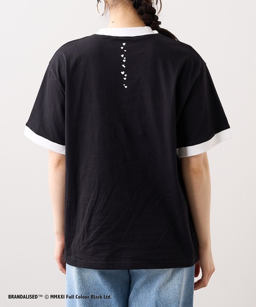 RASVOA（ラスボア）の「Banksy's GraffitiビッグＴ／Art Angel Hearts（Tシャツ/カットソー・レディース・ブラック/オフホワイト・FREE）」の13枚目の写真