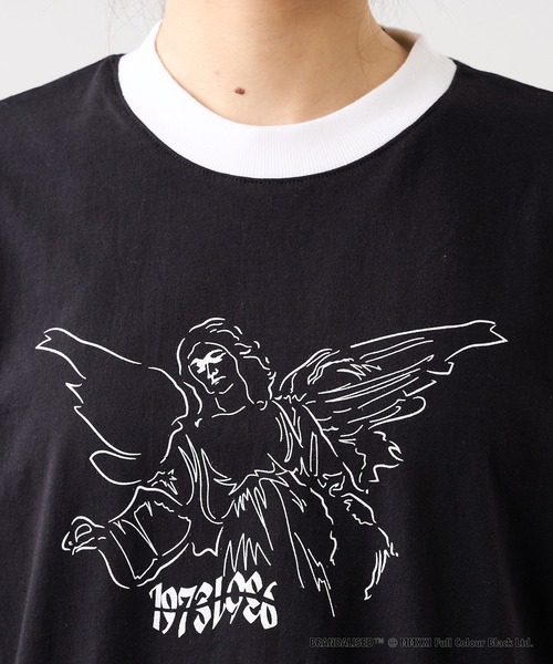 RASVOA（ラスボア）の「Banksy's GraffitiビッグＴ／Art Angel Hearts（Tシャツ/カットソー・レディース・ブラック/オフホワイト・FREE）」の16枚目の写真