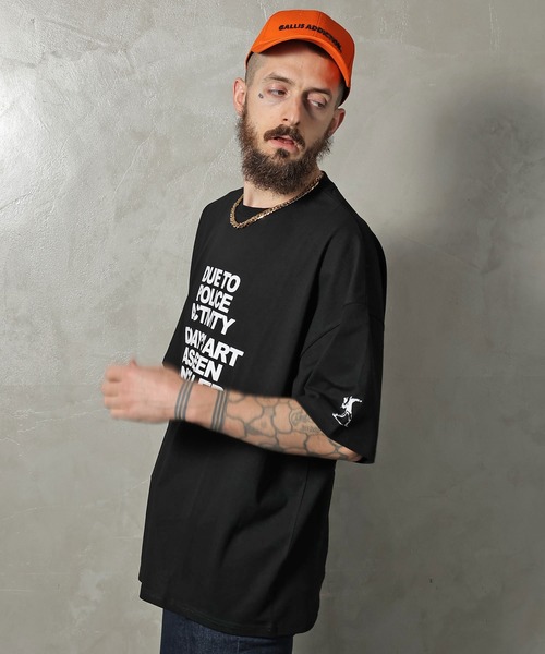 BRANDALISED（ブランダライズド）の「GA×BRANDALISED BACK ＦＵＣＫ-ART TEE（Tシャツ/カットソー・メンズ・ブラック/ホワイト・L/M）」の2枚目の写真